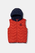 United Colors of Benetton vesta s kapucí dětská oranžová 2TWDGJ00G