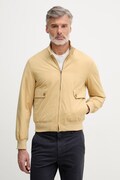 United Colors of Benetton krótka kurtka męska z bawełny beżowa 28AUUN075