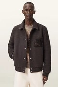 AllSaints bomber mužský vlněný ROYCE hnědý M013OE