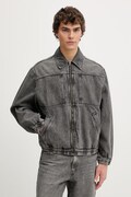 Levi's kurtka jeansowa JAANAI JACKET kolor szary przejściowa 005AK