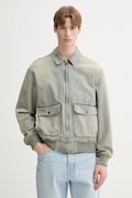 Levi's kurtka jeansowa CORTLAND JACKET kolor niebieski przejściowa 005AM