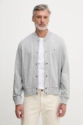 Tommy Hilfiger Bomber Ανδρικό Βαμβακερό γκρί MW0MW42470