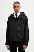 Fred Perry kabát férfi fekete J2323