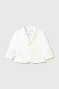 Mayoral marynarka z domieszką lnu dziecięca kolor biały 1404