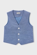 Дитячий жилет з домішкою льону Mayoral 3379
