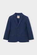 Mayoral marynarka z domieszką lnu dziecięca kolor granatowy 3437