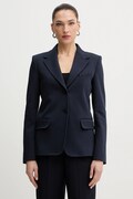 Сако Weekend Max Mara GINNASTA в тъмносиньо с едно копче с изчистен дизайн 2615911011600