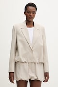 Isabelle Blanche костюмний піджак жіночий з віскозою бежевий IS26SS-J093-T007