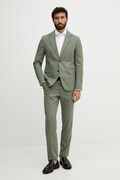 Lindbergh garnitur męski kolor zielony gładka 30.606034