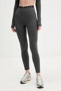 Tommy Jeans legginsy damskie kolor szary gładkie DW0DW22554