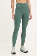 Jack Wolfskin legginsy damskie Wildstride zielone high waist A65787