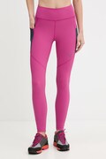 Dynafit legginsy treningowe ULTRA damskie kolor różowy gładkie 08.0000071905