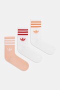adidas Originals skarpetki 3-pack kolor pomarańczowy KT1692