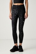 Puma legíny dámske Essential Spotted Haze čierne high waist 528515