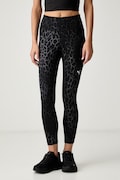 Puma legíny dámske Essential Spotted Haze čierne high waist 528515