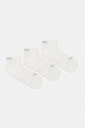 Puma șosete QUARTER PLAIN 3-pack culoarea bej, 938589.D