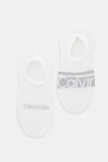 Calvin Klein skarpety stopki damskie 2-pack białe 701238130