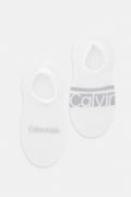 Calvin Klein skarpety stopki damskie 2-pack białe 701238130