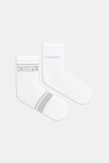 Calvin Klein skarpety damskie 2-pack białe 701238806