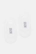BOSS členkové ponožky dámske 2P IN Piquet 2-pak biele 50561170