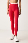 P.E Nation legginsy sportowe damskie pomarańczowe high waist 254G252