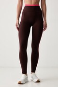 P.E Nation legginsy sportowe damskie brązowe high waist 254G252