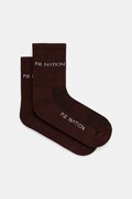 P.E Nation skarpety damskie Signature brązowe 262A142