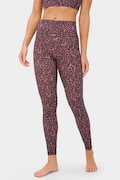 Sweaty Betty legginsy do jogi damskie Ultimate Studio brązowe low waist SB04206