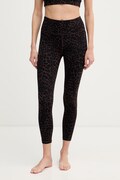 Sweaty Betty legíny na jógu dámské Studio hnědé high waist SB04204