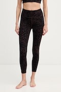 Sweaty Betty legíny na jógu dámské Studio hnědé high waist SB04204