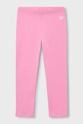 Mayoral legginsy dziecięce kolor różowy gładkie 748