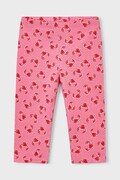 Mayoral legginsy dziecięce kolor różowy wzorzyste 3722
