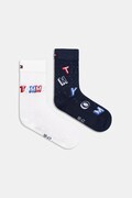 Tommy Hilfiger skarpetki dziecięce 2-pack kolor granatowy 701238508