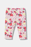 Guess legginsy dziecięce kolor różowy wzorzyste K6GB00 J1314