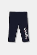 Guess legginsy dziecięce kolor granatowy z nadrukiem K6GB01 J1314