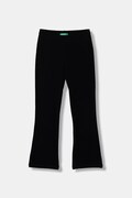 United Colors of Benetton Legíny detské bavlnené s elastanom čierne high waist 3MT1CF037
