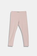United Colors of Benetton Legginsy dziecięce bawełniane z elastanem różowe 3MT1GF01L