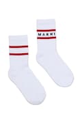 Marni skarpetki dziecięce MZ42U SOCKS kolor biały M01813