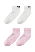 Reima skarpety dziecięce Nilkat 2-pack różowe 5300300A