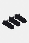 Ponožky Emporio Armani Underwear 3-pack černá barva, EM000550 AF20083