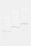 Emporio Armani Underwear șosete 3-pack culoarea alb, EM000548 AF20083