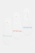 Emporio Armani Underwear șosete 3-pack culoarea alb, EM000548 AF20083