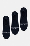 Ponožky Emporio Armani Underwear 3-pack tmavomodrá barva, EM000548 AF20083