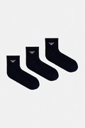 Emporio Armani Underwear skarpetki 3-pack kolor niebieski EM000551 AF14499