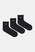 Emporio Armani Underwear șosete 3-pack culoarea negru, EM000551 AF14499