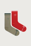 Jack Wolfskin șosete Paw roșii A65774