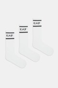 EA7 Emporio Armani skarpetki 3-pack kolor biały AF18572.7X000381