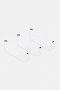 Ponožky Puma QUARTER PLAIN 3-pak biela farba, 938589