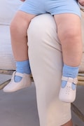 Mayoral Newborn buty niemowlęce kolor beżowy 9082