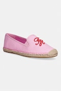 Tommy Hilfiger espadryle damskie TH SCRIPT SUMMER ESPADRILLE różowe FW0FW09240